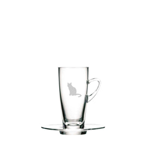 Tazza tè e infusi in vetro personalizzata